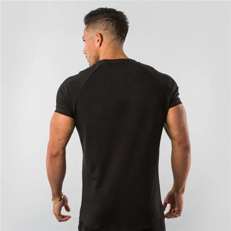 T Shirt Men Casual Short Sleeve