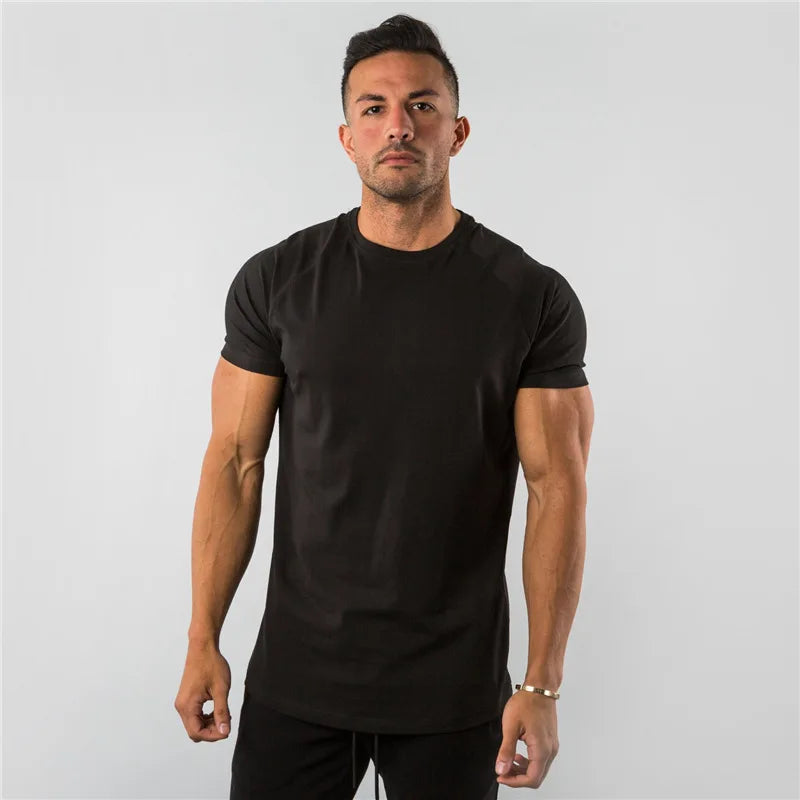 T Shirt Men Casual Short Sleeve
