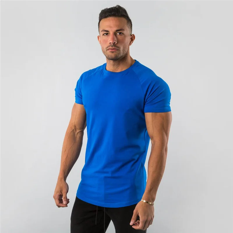 T Shirt Men Casual Short Sleeve